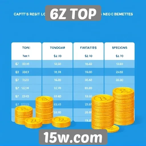Comparativo das plataformas de pagamento no 6Z TOP