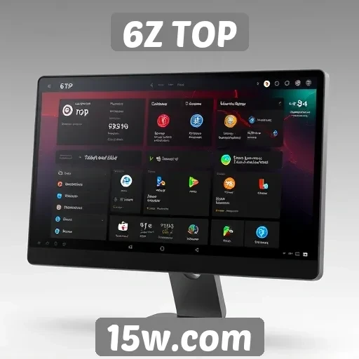 Análise da interface do usuário do 6Z TOP